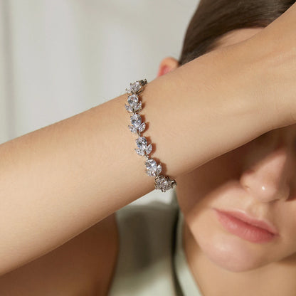 Bling Woman Dainty Luxury Stone Trendy 2026 Jewelry Charm Girl Bangle Hot Selling Bracelet Jewelry