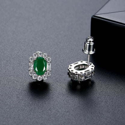 LUOTEEMI Now Come Classic Women Jewelry Green Emerald Color Cute Janpanese Women Jewelry Sets Party Gifts