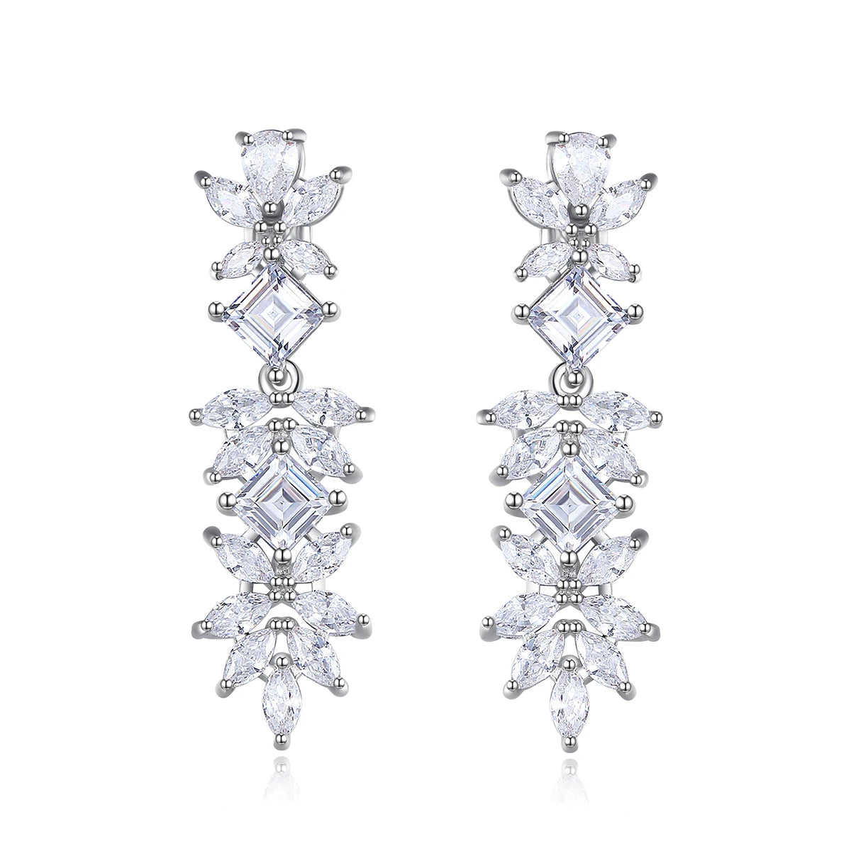 Fashion Jewelry Woman Earing Bridal Zircon Large Flower Big Wedding Luxury 2026 Designer Earrings