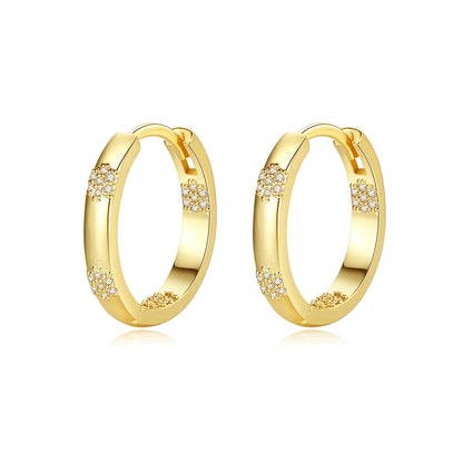 CZCITY Woman Huggie Hoop 2026 Gold Jewelry Thick Earing Plated Hot Sale Fashion Jewellery Earring