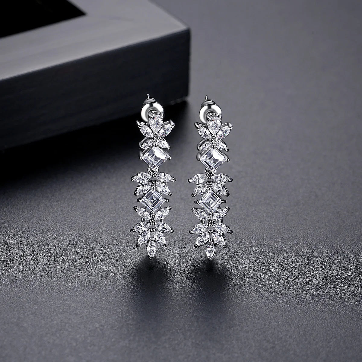 Fashion Jewelry Woman Earing Bridal Zircon Large Flower Big Wedding Luxury 2026 Designer Earrings