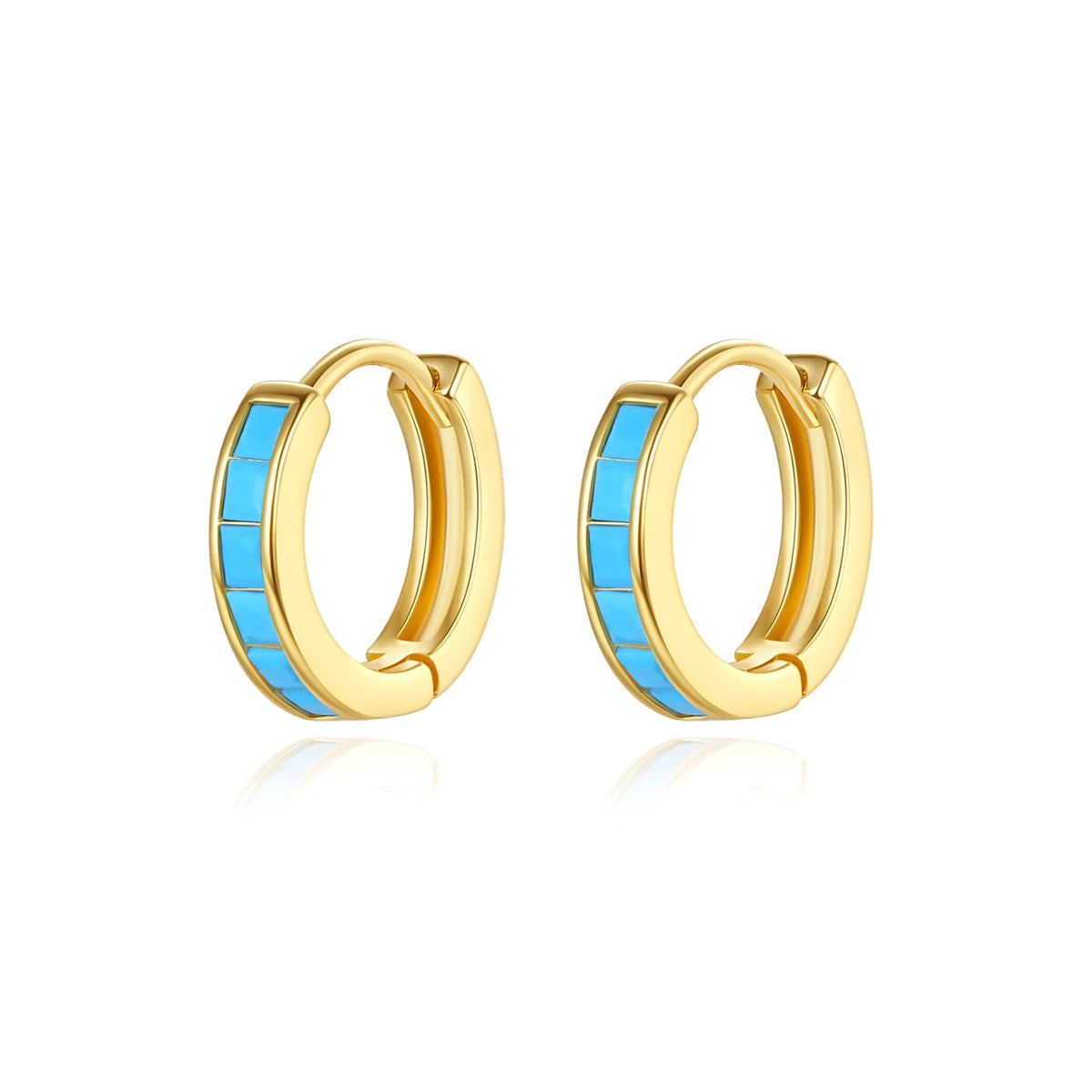 CZCITY Modern Elegant European Fashion Earing Designer Minimalistic Hot Sale Turquoise Earring Woman