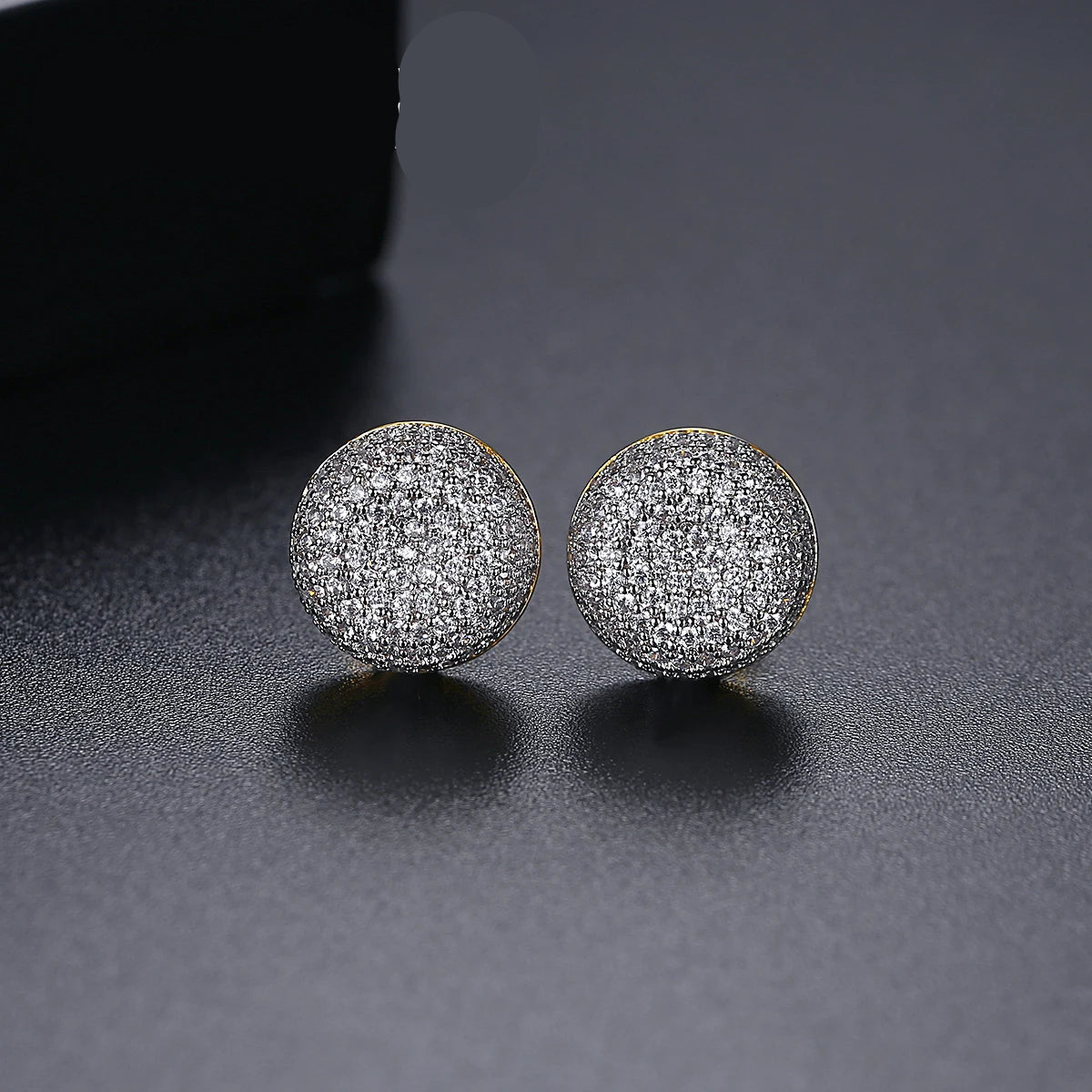 Trends Customized Earrings Tiny Round Shape Multiple Color K-pop Earrings for Women Men