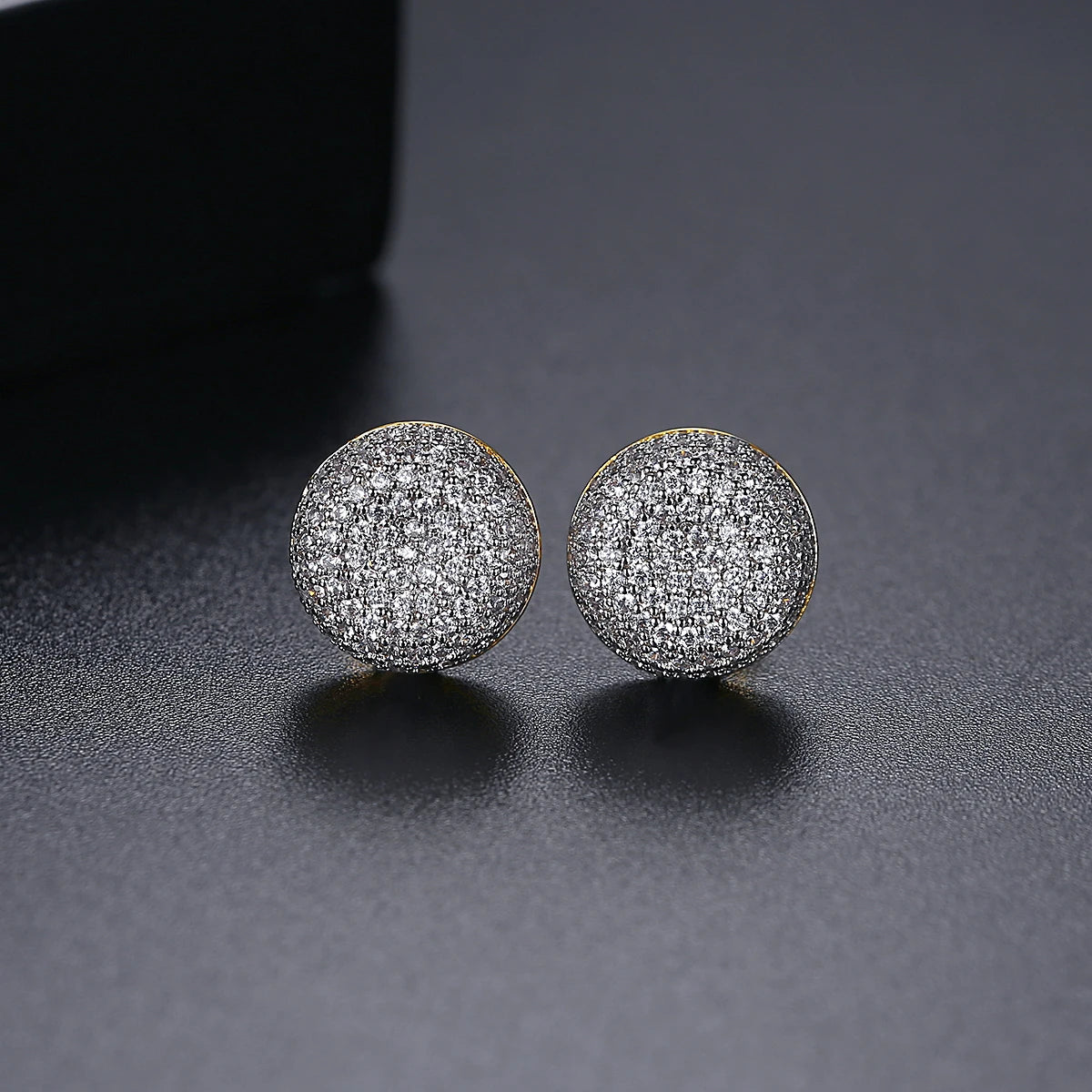 CZCITY Jewelry Trends Multiple Color Kpop Earrings Fashion Dainty Round for Women Men Wholesale