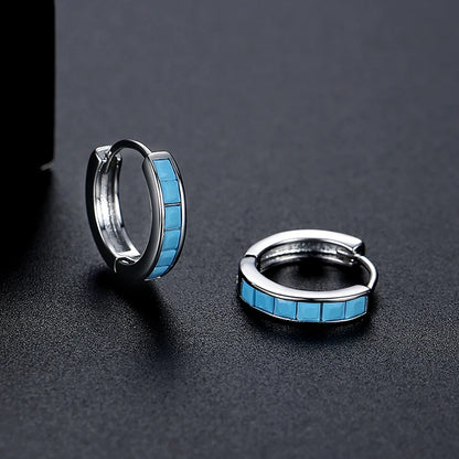 CZCITY Modern Elegant European Fashion Earing Designer Minimalistic Hot Sale Turquoise Earring Woman