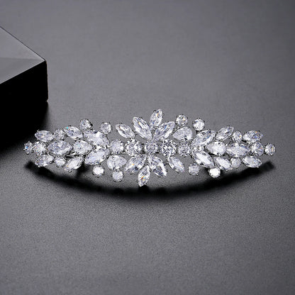 Bridal Party Wedding Luxury Jewelry Designer Stylist Korean Clip Pin for Girl Hair Accessories Woman
