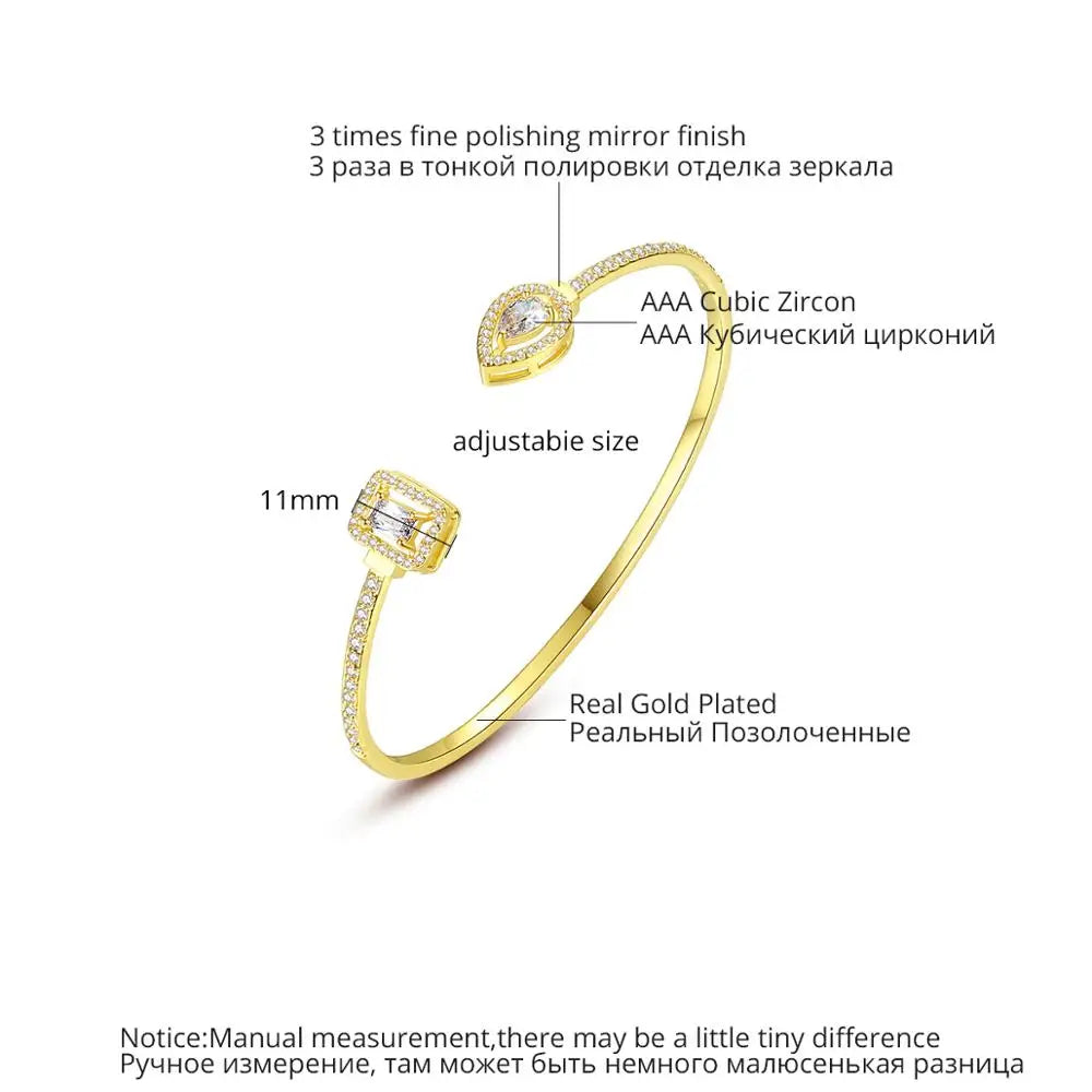 CZCITY 2026 Girl Gold Jewelry Woman Charm Indian Beautiful Women Hot Sale Cuff Bangles