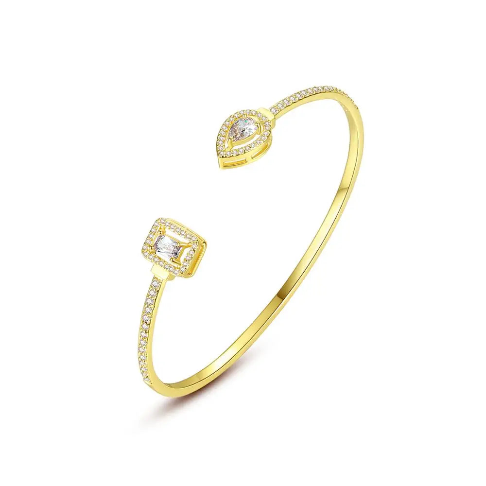 CZCITY 2026 Girl Gold Jewelry Woman Charm Indian Beautiful Women Hot Sale Cuff Bangles