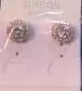 CZCITY Jewelry JEANS Brand Wholesale Hearts & Arrows Cut Top Quality 0.75 Carat Women Wedding Round Halo CZ Stud Earrings