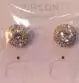 CZCITY Jewelry JEANS Brand Wholesale Hearts & Arrows Cut Top Quality 0.75 Carat Women Wedding Round Halo CZ Stud Earrings