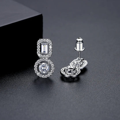 CZCITY Popular Design Fashion Gold Jewelry Hot Sale Earing Diamond Landy Trendy 2026 Short Fashionable Stud Earring