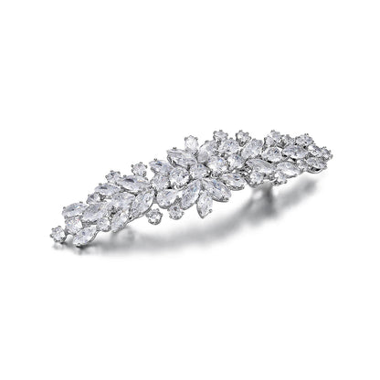 Bridal Party Wedding Luxury Jewelry Designer Stylist Korean Clip Pin for Girl Hair Accessories Woman