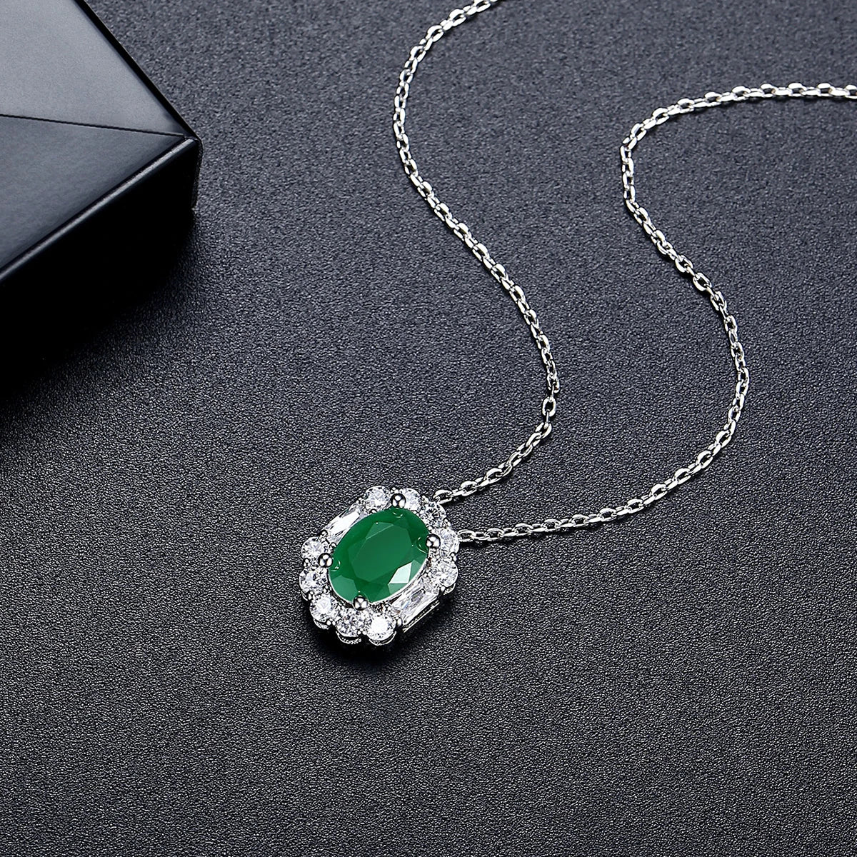 LUOTEEMI Now Come Classic Women Jewelry Green Emerald Color Cute Janpanese Women Jewelry Sets Party Gifts
