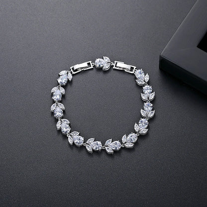 Bling Woman Dainty Luxury Stone Trendy 2026 Jewelry Charm Girl Bangle Hot Selling Bracelet Jewelry