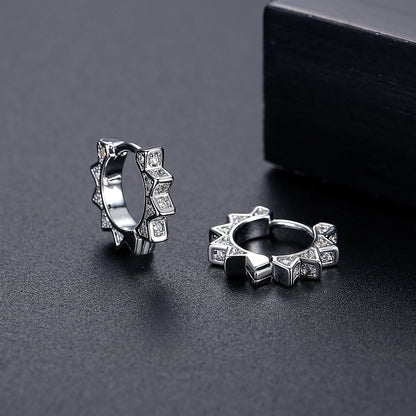 CZCITY Woman Earing Lady Trendy Quality Popular Clip Fashion Small Modern Elegant European Tiny Earring